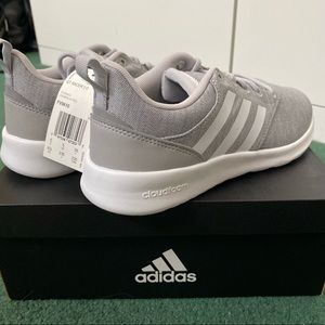 Women ADIDAS - Gray Running Shoes QT RACER 2.0